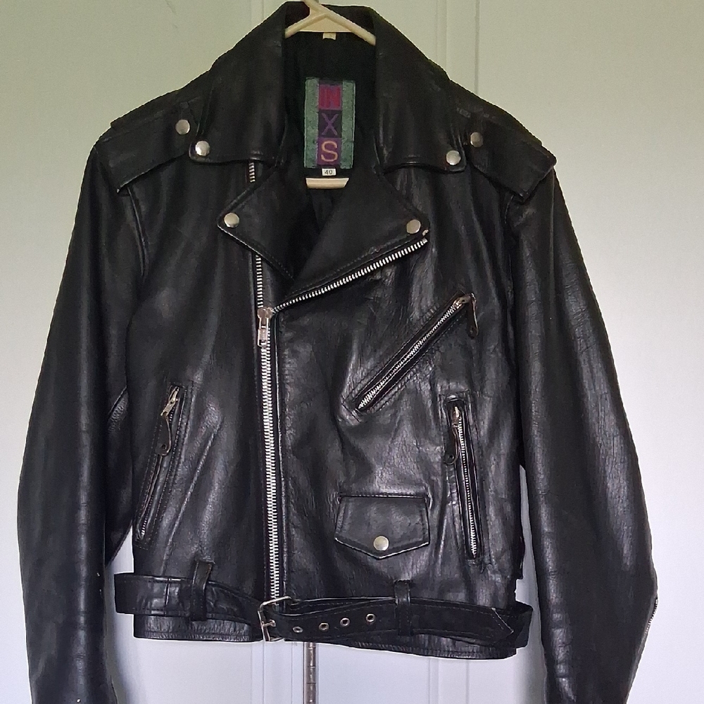INXS Leather motorcycle Jacket